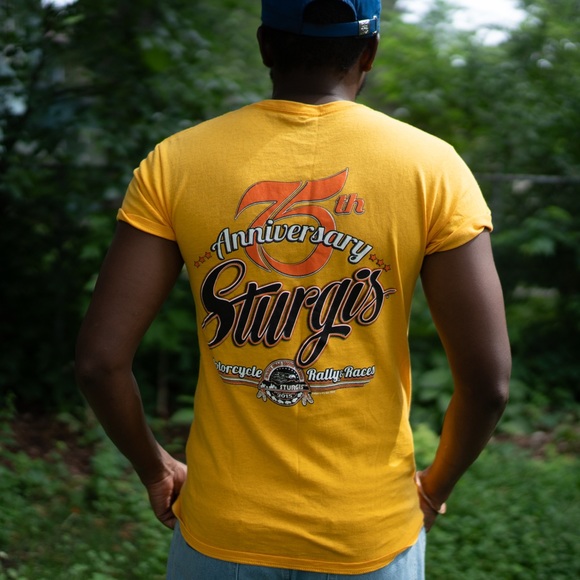 Authentic Sturgis Motorcycle Rally Graphic Tee - Picture 3 of 9